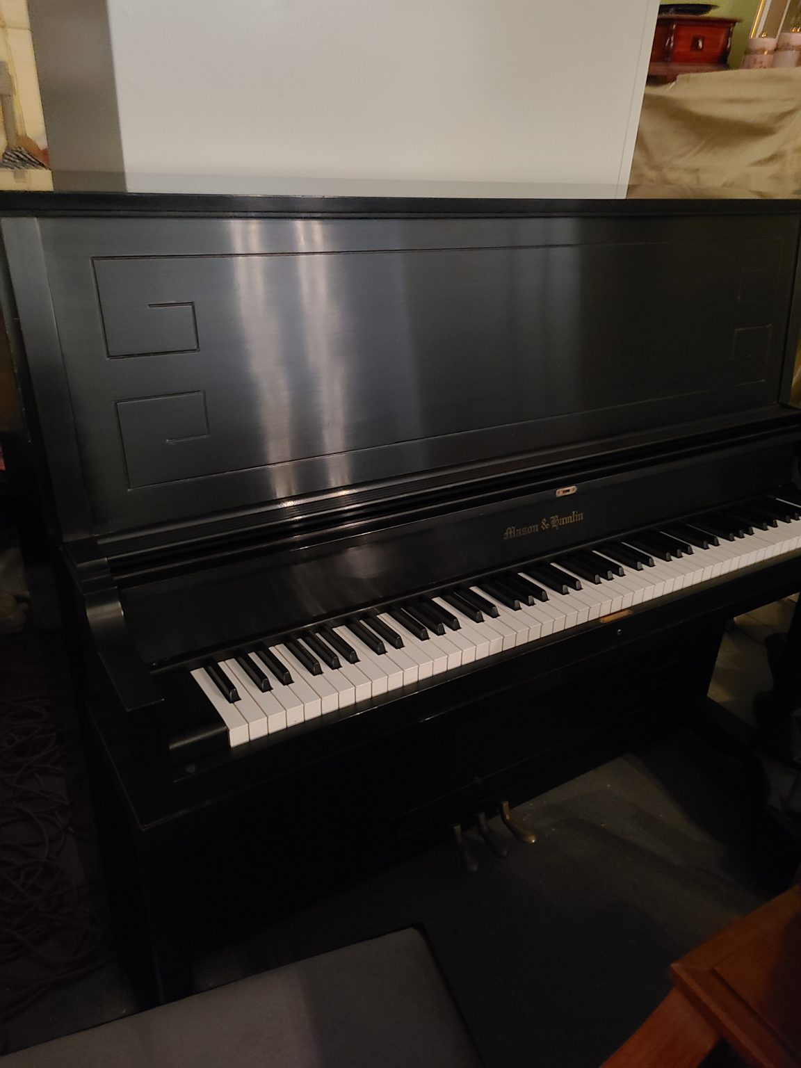 mason hamlin console piano for sale